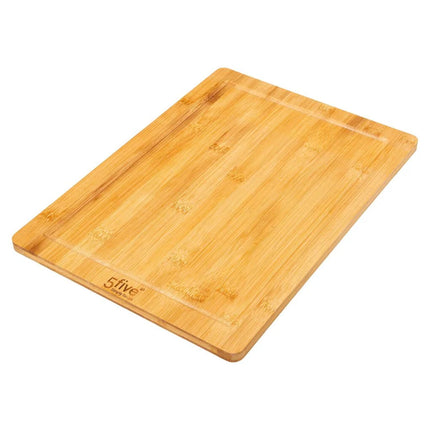 Tábua em bambu com 3 facas