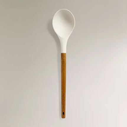 COLHER DE SILICONE E MADEIRA