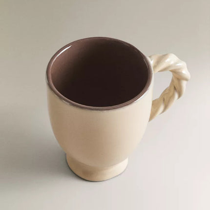 CANECA TERRACOTA ENTRANÇADA