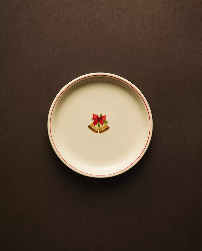 PRATO PÃO GRÉS MOTIVO NATAL