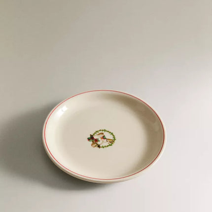 PRATO PÃO GRÉS MOTIVO NATAL