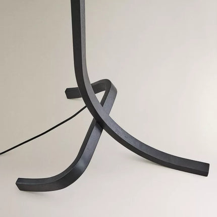 CANDEEIRO DE CHÃO MADEIRA