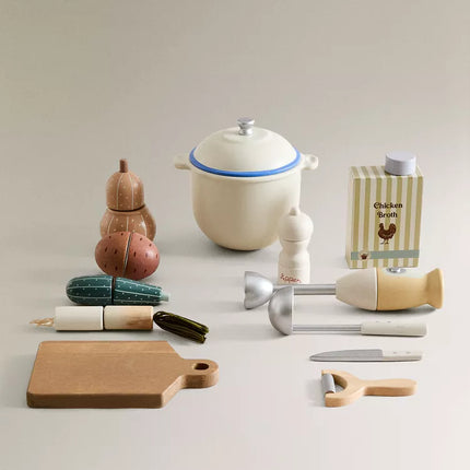 BRINQUEDO INFANTIL CONJUNTO COMIDA SOPA
