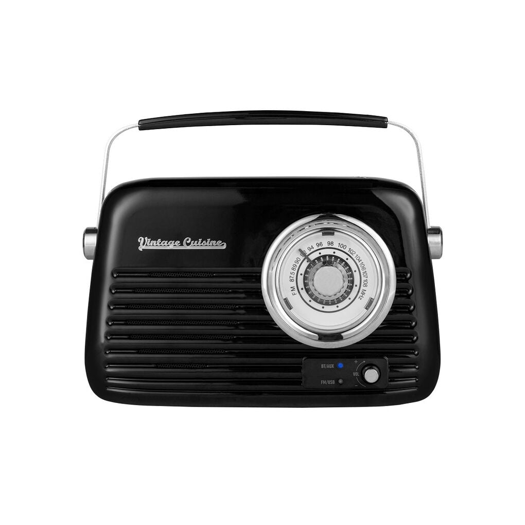 Rádio VINTAGE CUISINE bege com bluetooth