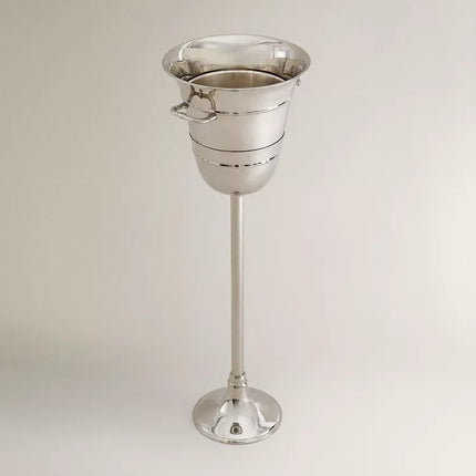 BALDE PARA ESPUMANTE LATÃO PÉ CHÃO