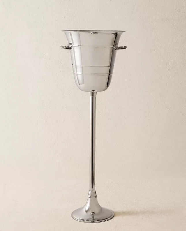 BALDE PARA ESPUMANTE LATÃO PÉ CHÃO