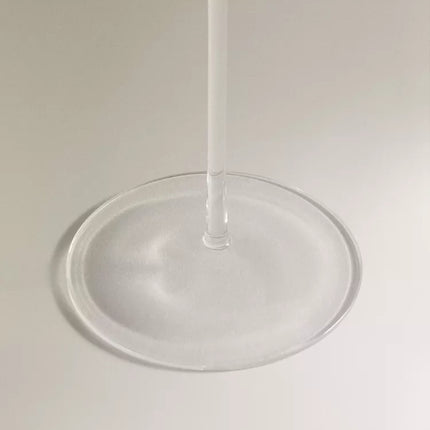 CÁLICE VIDRO CRISTALINO CORPO COMPRIDO