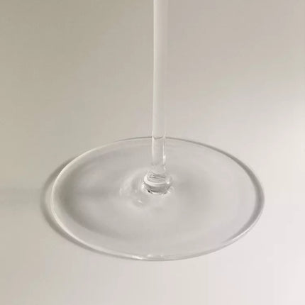 CÁLICE VIDRO CRISTALINO ESPUMANTE