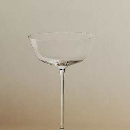 CÁLICE VIDRO CRISTALINO ESPUMANTE