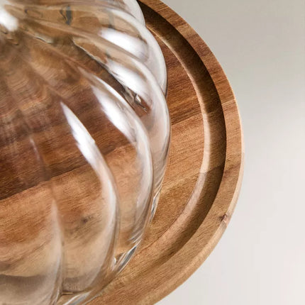 TRAVESSA PARA BOLOS ABÓBORA MADEIRA