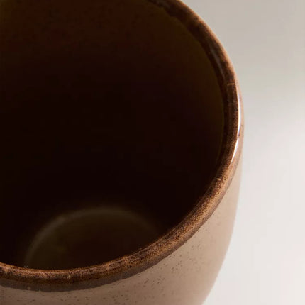 CANECA PORCELANA FIO EFEITO ANTIGO
