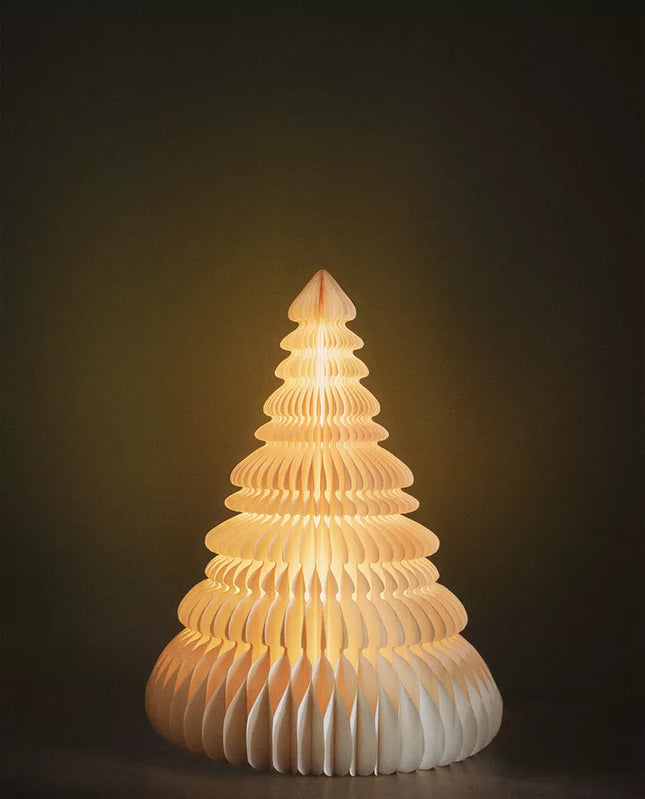 ÁRVORE NATAL PAPEL LUZ CHÃO (100 cm)