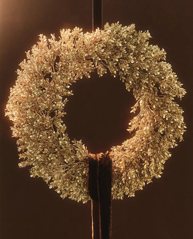 ENFEITE COROA BRILHO NATAL