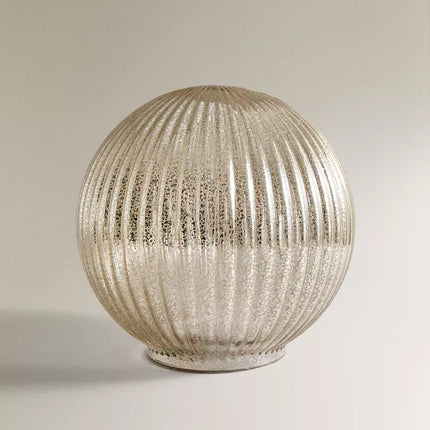 ENFEITE LUZ LED BOLA RISCADA MÉDIO NATAL