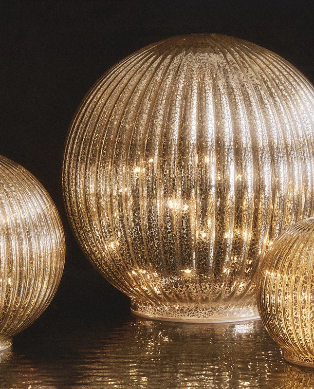 ENFEITE LUZ LED BOLA RISCADA GRANDE NATAL