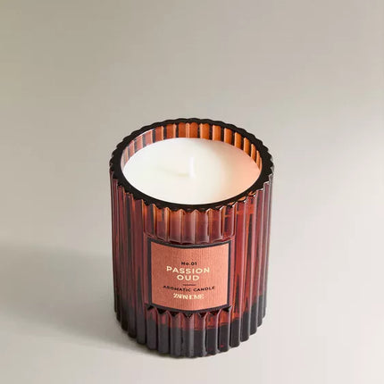 (175 G) VELA AROMÁTICA PASSION OUD
