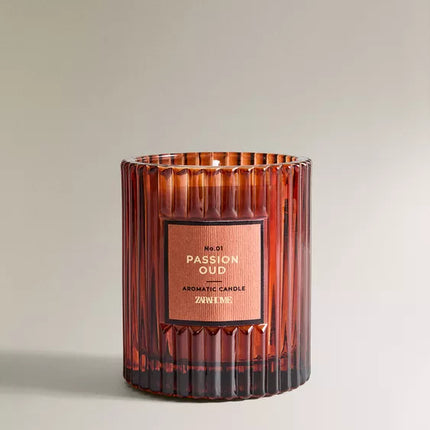 (175 G) VELA AROMÁTICA PASSION OUD