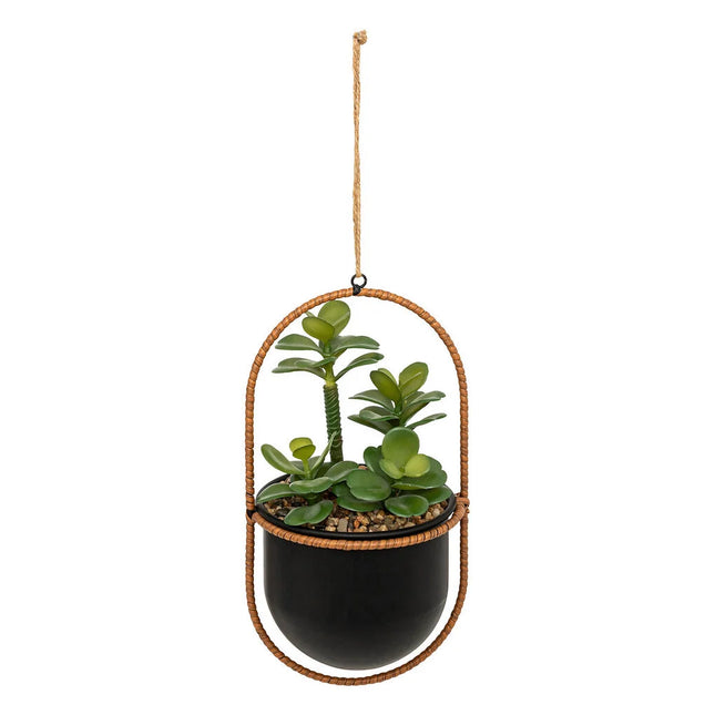 Vasinho suspenso com planta artificial TYLA