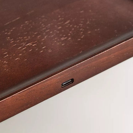 CARREGADOR TELEMÓVEL BANDEJA MADEIRA