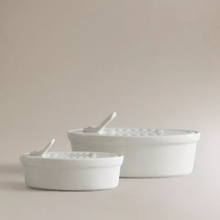 POTE DE CERÂMICA TIPO LATA DE CONSERVAS