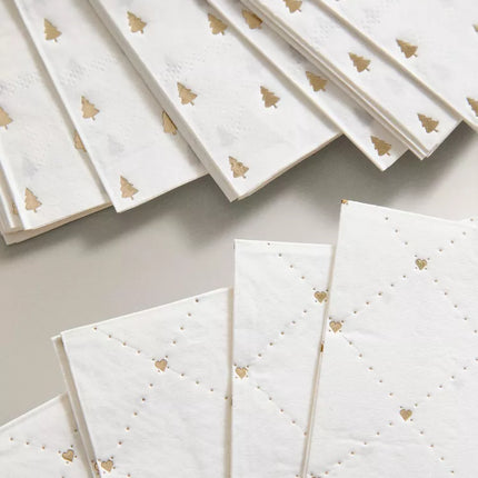 PACK GUARDANAPOS PAPEL MOTIVOS BRILHANTES NATAL (PACK DE 30)