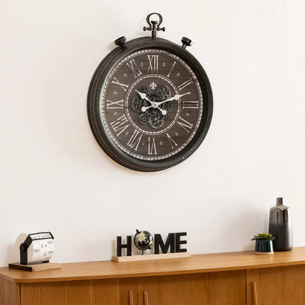Relógio mecânico AZAD preto 60cm