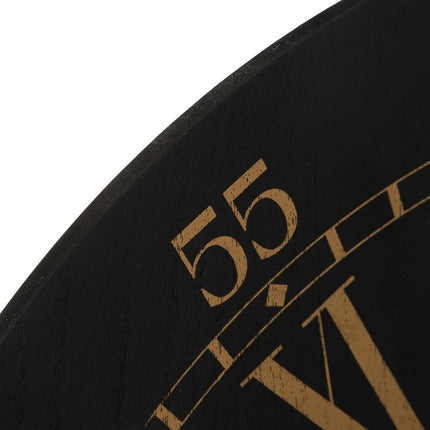 Relógio mecânico CAMILLO preto 54cm