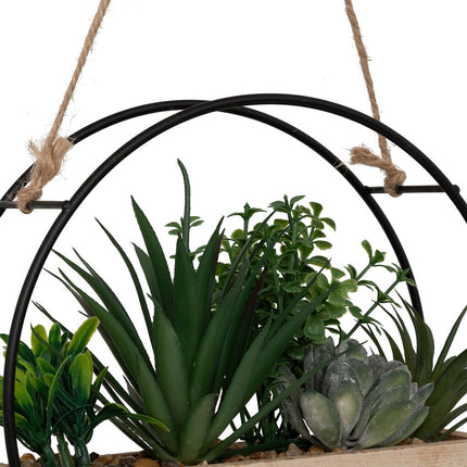 Vaso suspenso com planta artificial KRIST 20cm