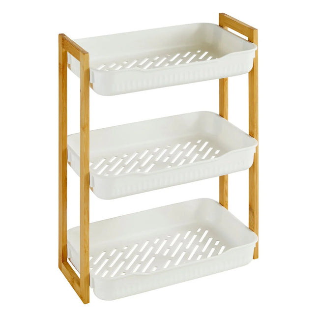 Estante wc NATURÉO com 3 níveis em bambu