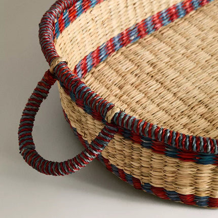 CESTO SEAGRASS OVAL CONTRASTE