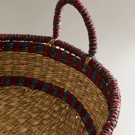 CESTO SEAGRASS OVAL CONTRASTE