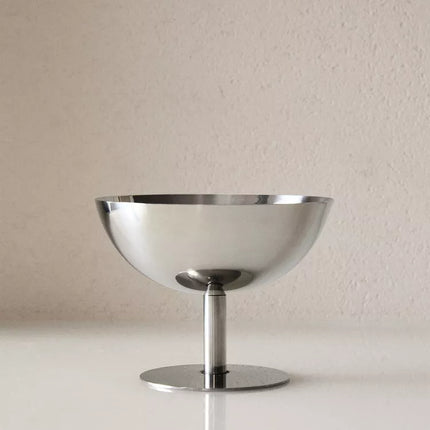 TAÇA GELADO METAL BRILHO