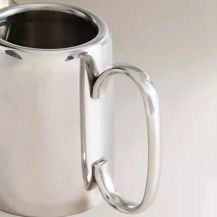 JARRO LEITE METAL BRILHO