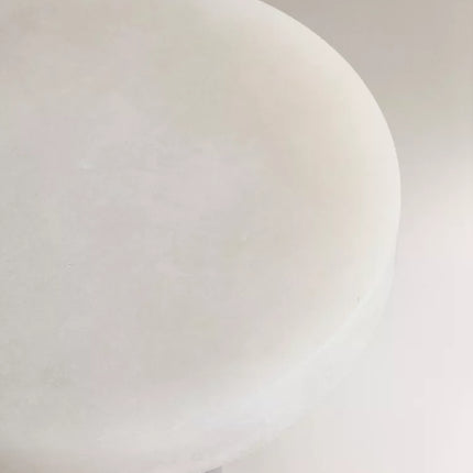 CANDEEIRO MESA ALABASTRO E MÁRMORE