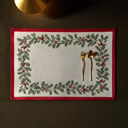 INDIVIDUAL JACQUARD REBORDO NATAL