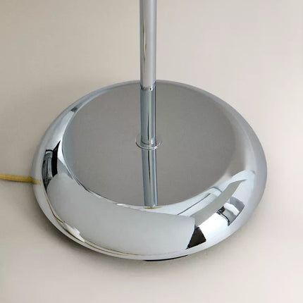 CANDEEIRO DE CHÃO VIDRO E METAL