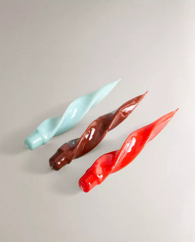 PACK VELAS ESPIRAL (PACK DE 3) X COLLAGERIE