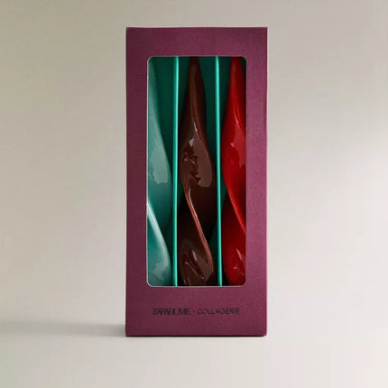 PACK VELAS ESPIRAL (PACK DE 3) X COLLAGERIE