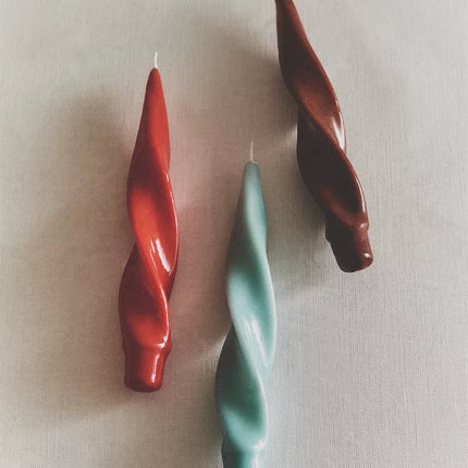 PACK VELAS ESPIRAL (PACK DE 3) X COLLAGERIE