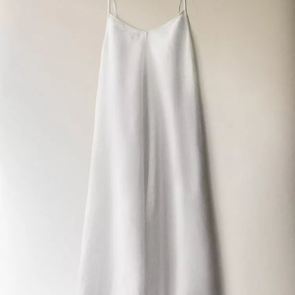 VESTIDO COMPRIDO LINHO ALÇAS