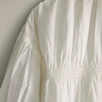 VESTIDO PORMENOR FRANZIDO