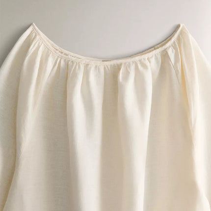 CAMISA DE DORMIR LINHO