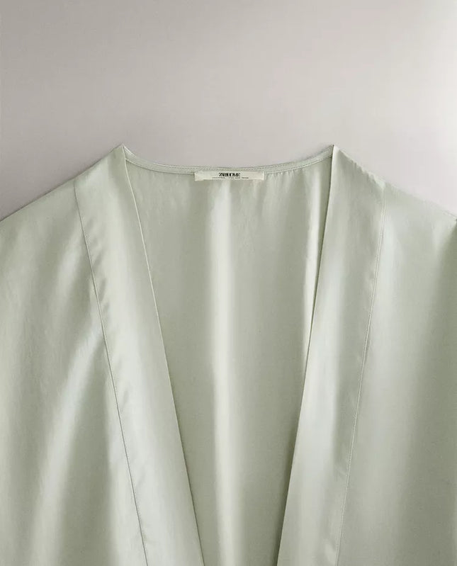 ROBE CETIM RENDILHADO
