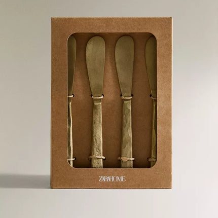 PACK FACAS MANTEIGA MARTELADO (PACK DE 4)