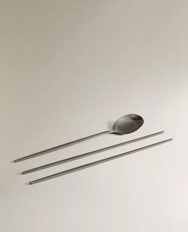 CONJUNTO PAUZINHOS E COLHER