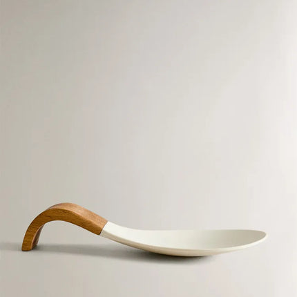 POUSA-COLHER MADEIRA SILICONE
