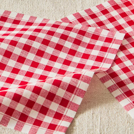 PACK ROLO GUARDANAPOS ALGODÃO QUADRADOS VICHY (PACK DE 20)