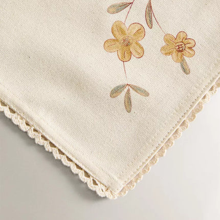 CORREDOR DE MESA ESTAMPADO DE FLORES