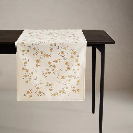 CORREDOR DE MESA ESTAMPADO DE FLORES