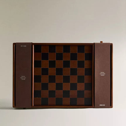 JOGO DE DAMAS MADEIRA